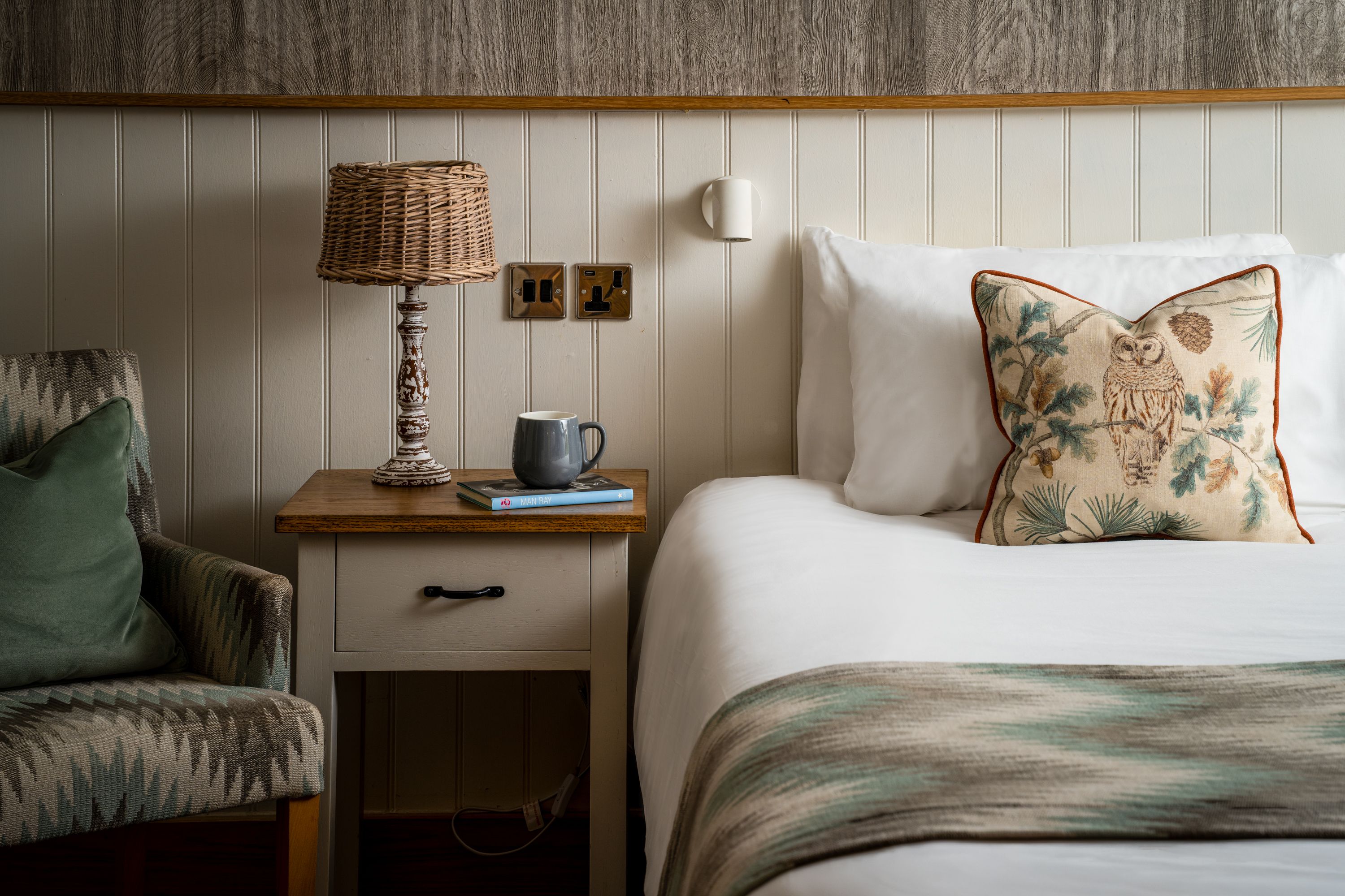 character bedroom at the lister arms