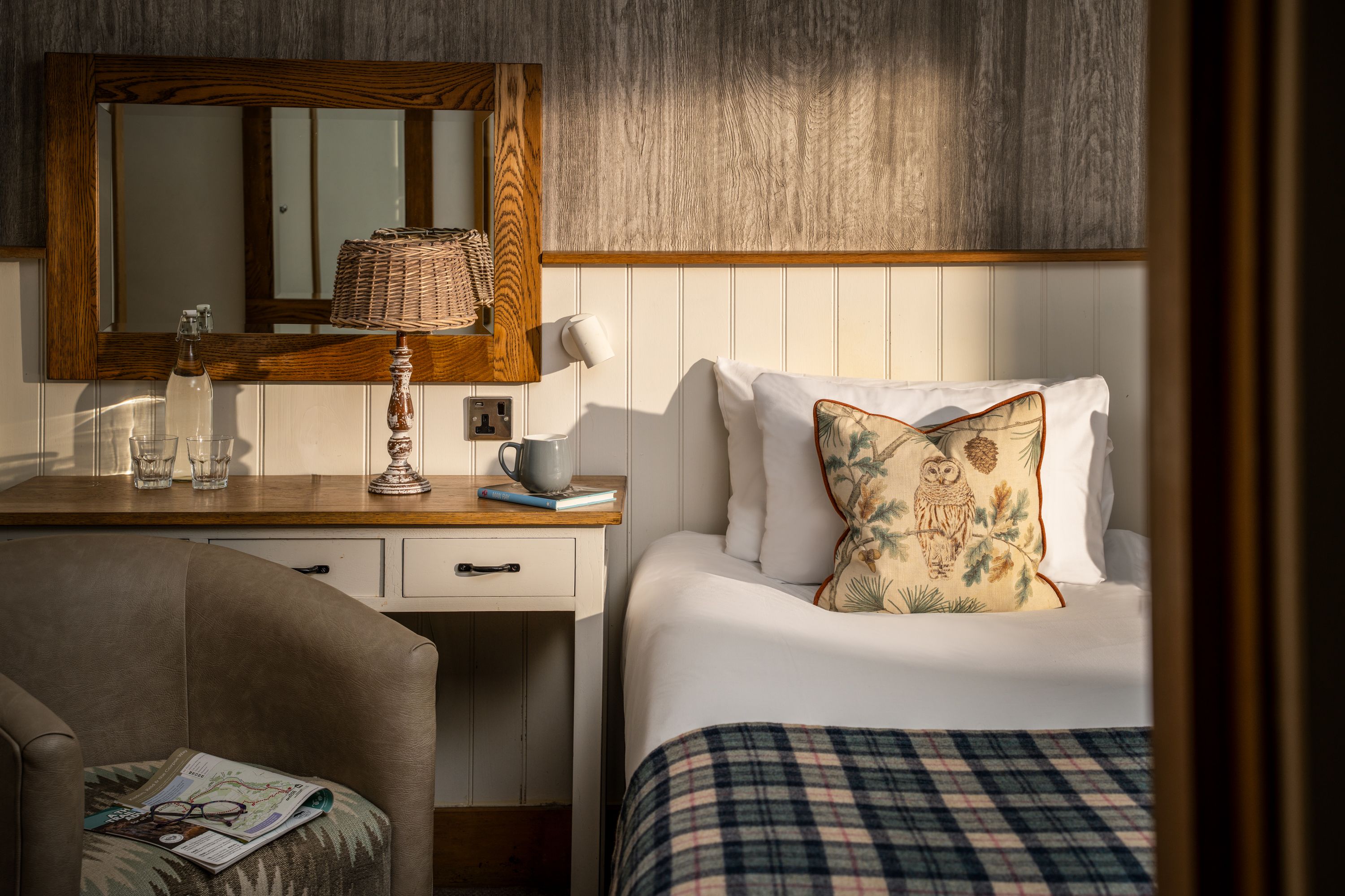 cosy double room at the lister arms