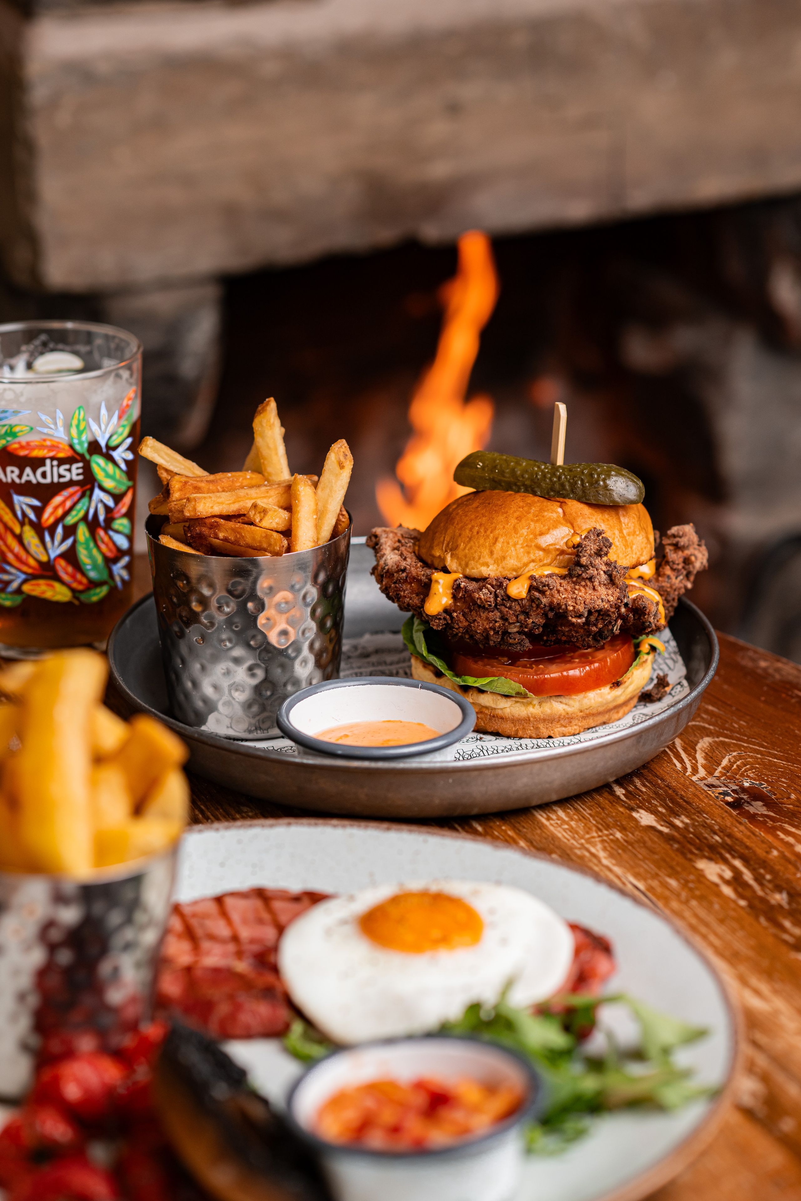 Chicken burger